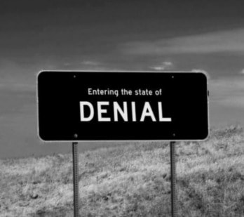 How to overcome denial